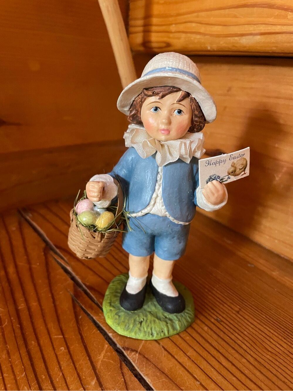 Bethany Lowe "Easter Greeting Boy
